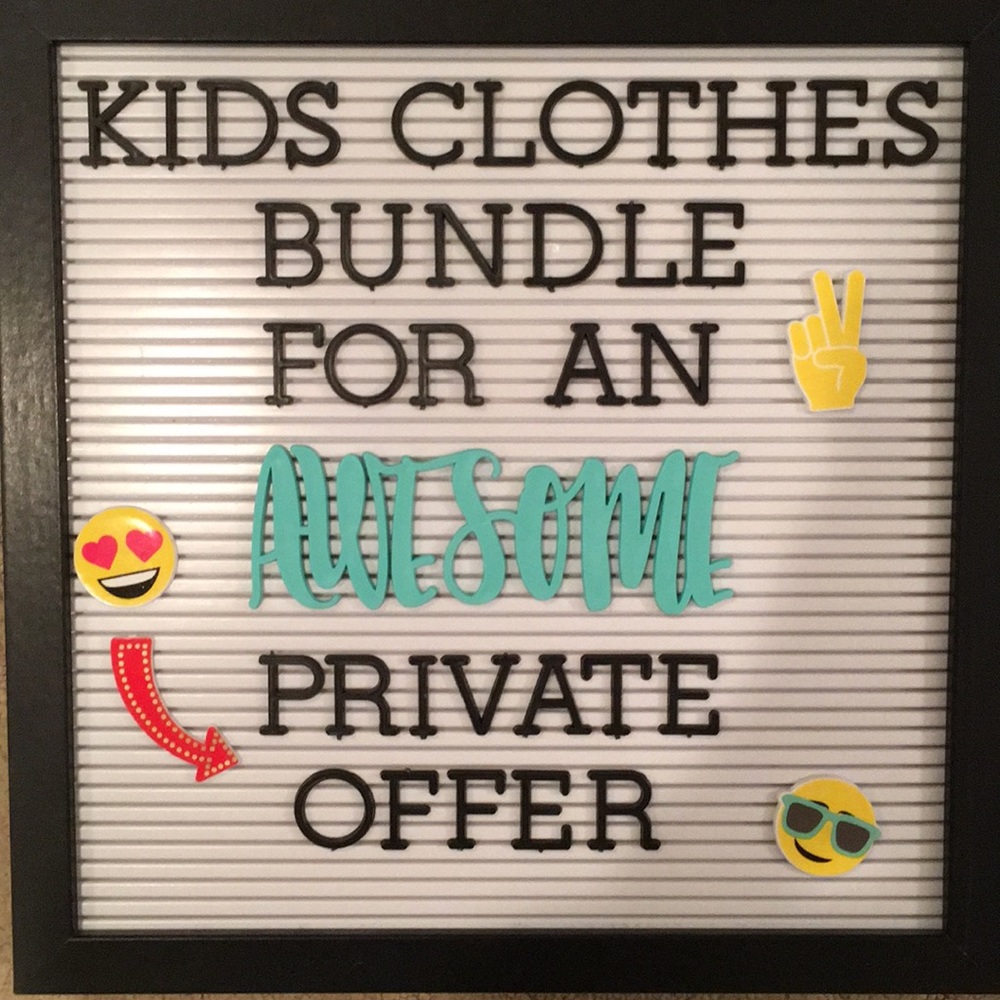 Kid’s Clothes Bundles!